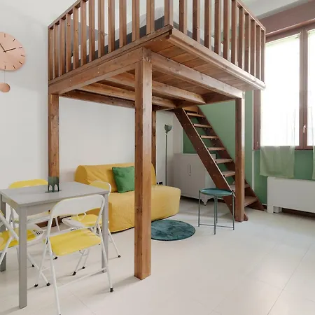 Apartmán Turro Accogliente Loft Con Soppalco *