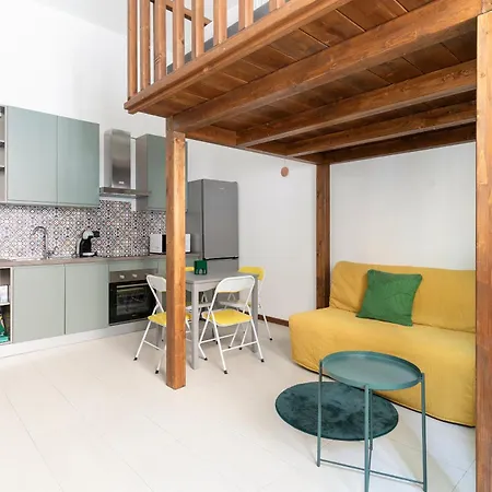 Apartmán Turro Accogliente Loft Con Soppalco *